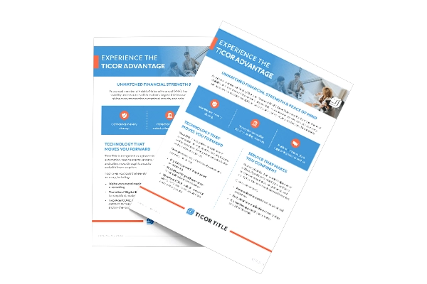 Ticor Advantage